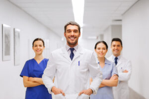 Doctor looking confident after BLS training in Tempe, AZ